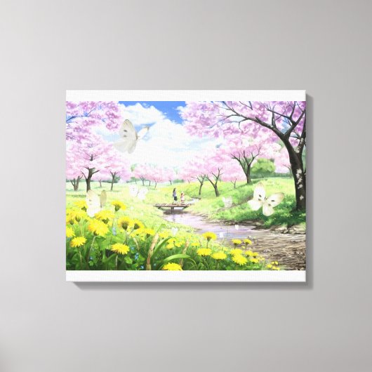 lente canvas afdruk (Voorkant)