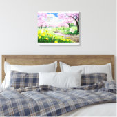lente canvas afdruk (Insitu (Slaapkamer))