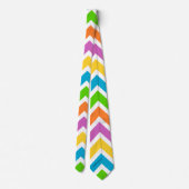 lente chevron stropdas (Achterkant)