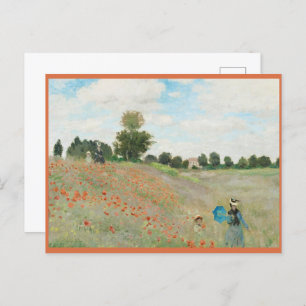  lente-Claude Monet Briefkaart
