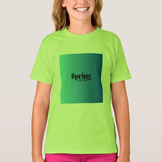 lente collectie t-shirt (Voorkant)