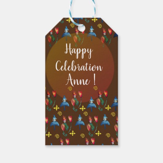 Lente dag cadeaulabel (Voorkant)