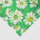 Lente dagen op groen tissuepapier (Detail)