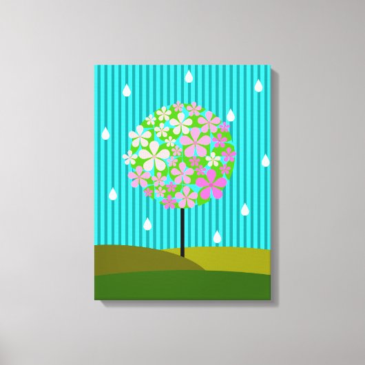 Lente - De vier seizoenen Canvas Afdruk (Voorkant)