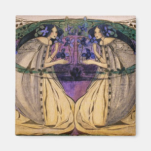Lente door Frances Macdonald Magneet
