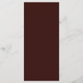 Lente Elegant Bloemendiner Menu (Achterkant)