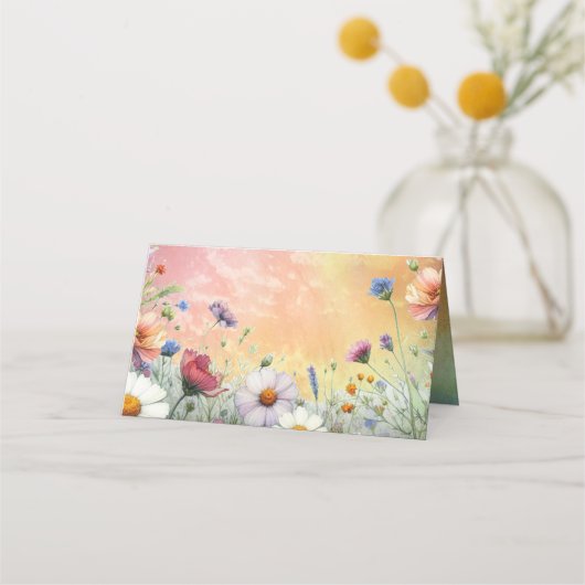 Lente en Zomer Bloeiende Bloemen (Achterkant)