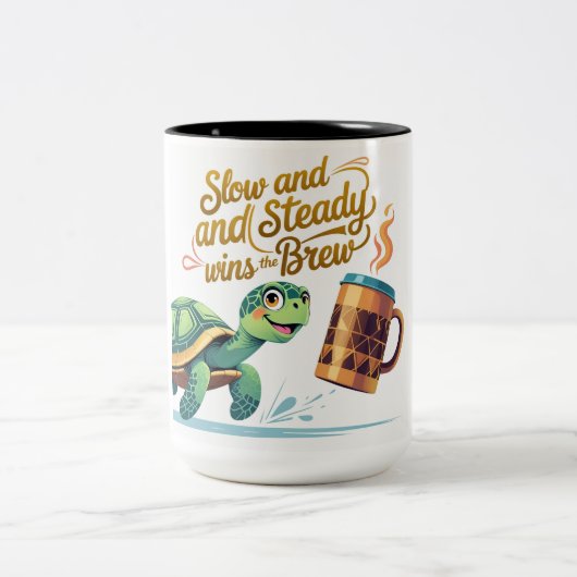 Lente et régulière gagne la brew Mug (Centre)