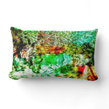 Lente gele textuur Worp Kussen,Zonnige abstracte