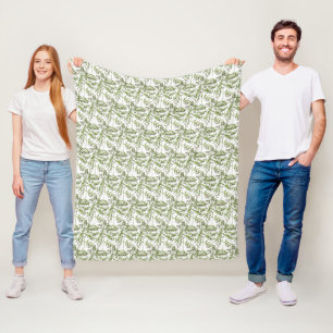 lente groen fleece deken