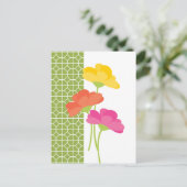 Lente in Bloom Briefkaart (Staand voorkant)