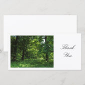 Lente in de Bossen 01 - Hartelijk dank Bedankkaart (Voorkant / Achterkant)