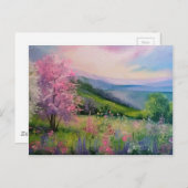 Lente in de Karpaten Briefkaart (Voorkant / Achterkant)