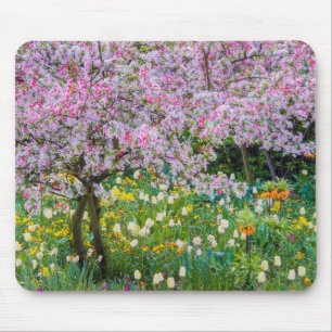 Lente in de tuin van Claude Monet Muismat