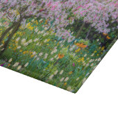 Lente in de tuin van Claude Monet Snijplank (Hoek)