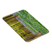 Lente in het blauw bos magneet (Rechterzijde)