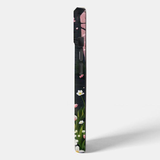 Lente in het bos Case-Mate iPhone case (Achterkant / Links)