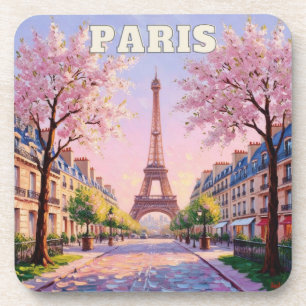 Lente in het Cork Onderzetter – Franse reizen