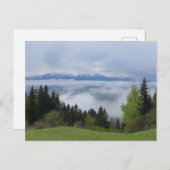 Lente in het Pieniny-gebergte Briefkaart (Voorkant / Achterkant)