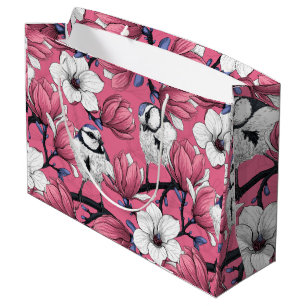 Lente in roze groot cadeauzakje