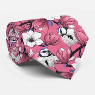 Lente in roze stropdas