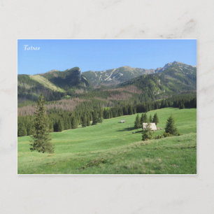 Lente in Tatras Briefkaart