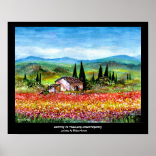 LENTE IN TUSCANIE 2 POSTER
