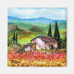 LENTE IN TUSCANIE MAGNEET