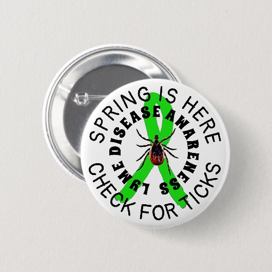 Lente is hier, controleer op Ticks Button (Voorkant /achterkant)