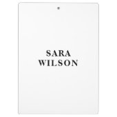 lente is hier klembord (Achterkant)