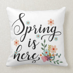 lente is hier kussen
