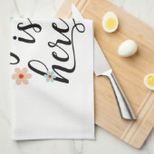 lente is hier theedoek (Quarter Fold)