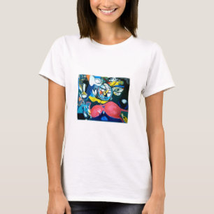 Lente Jazz Abstract Jeff Hankamer Artjunkhaus T-shirt