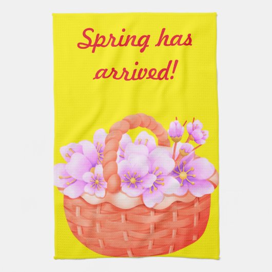 Lente keuken handdoeken (Verticaal)