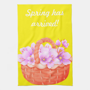 Lente keuken handdoeken