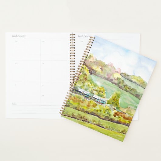lente landschap in Banstead Engeland stad hand pai Planner (Display)