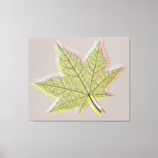 Lente Leaf Canvas Afdruk (Voorkant)