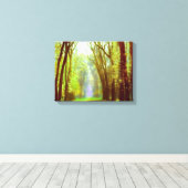Lente Licht Canvas Print (Insitu (Houten vloer))