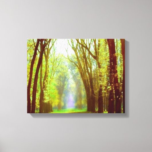 Lente Licht Canvas Print (Voorkant)