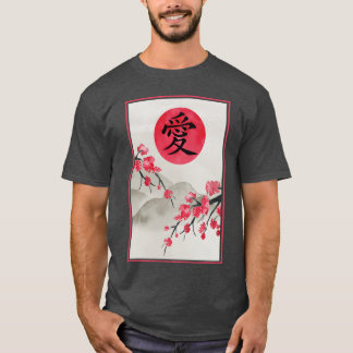 Lente Liefde Japan vrienden T-shirt