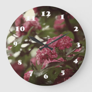Lente Liefde Ronde (Grote) Wandklok Grote Klok