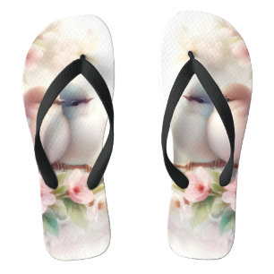 Lente Liefdes Vogels Kersenbloesem Bloemstuk Teenslippers