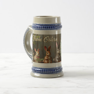 Lente Magie met Bloesems en Bunny Happiness Bierpul