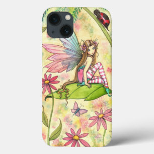 Lente Magie Mooie Fee en Lieveheersbeestje iPhone 13 Hoesje