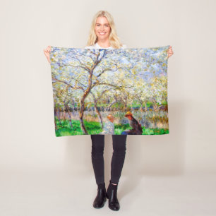Lente, Monet Fleece Deken