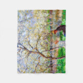 Lente, Monet Fleece Deken (Voorkant)