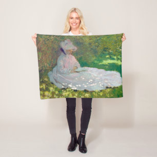 Lente, Monet Fleece Deken