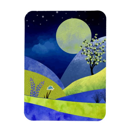 Lente Moonrise Magneet (Verticaal)
