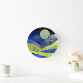 Lente Moonrise Ronde Klok (Huis)