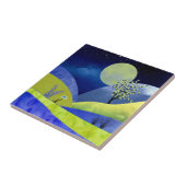 Lente Moonrise Tegeltje (Zijkant)